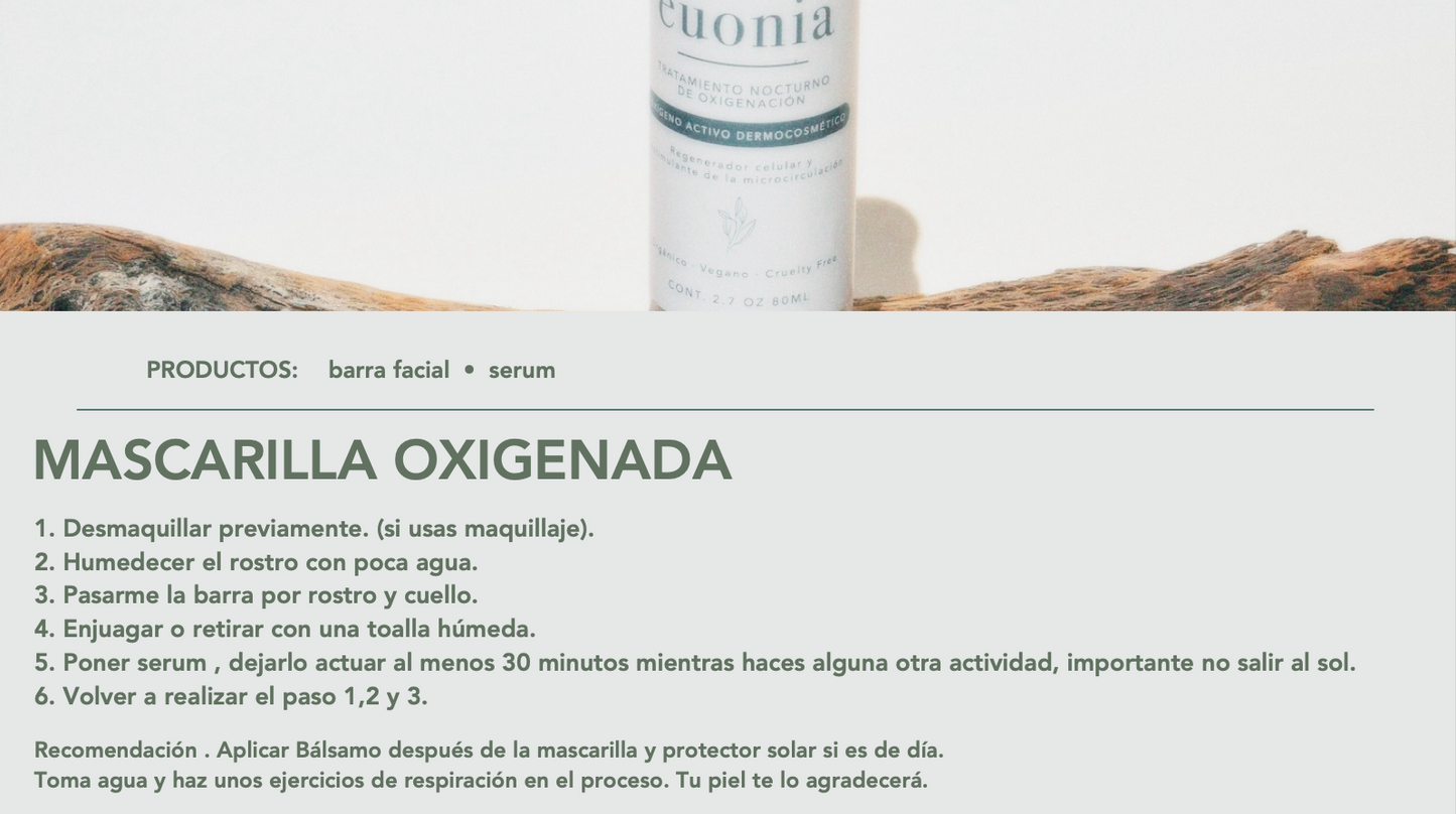 Kit Mascarilla Oxigenada